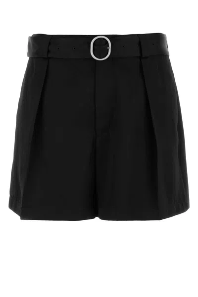 Shop Jil Sander Bermuda In Black