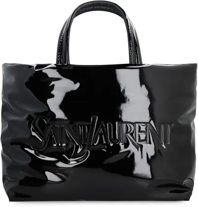 Saint Laurent Padded Nylon Maxi Tote
