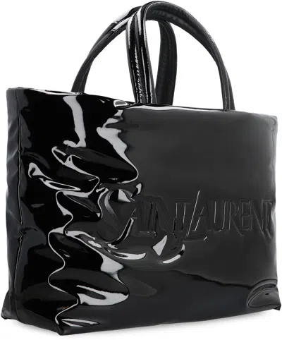 Saint Laurent Padded Nylon Maxi Tote