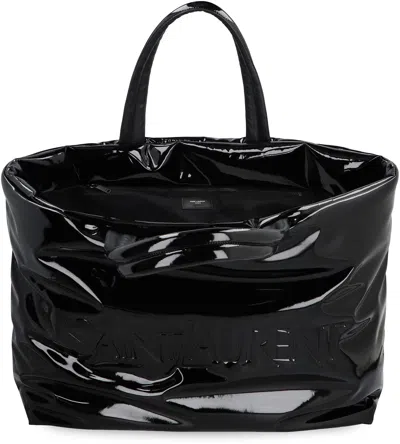 Saint Laurent Padded Nylon Maxi Tote