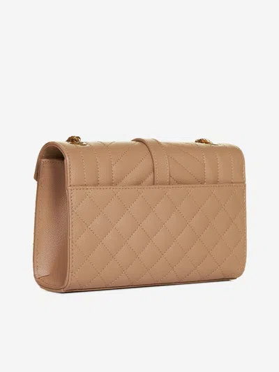 Saint Laurent Small Envelope Calfskin Leather Shoulder Bag