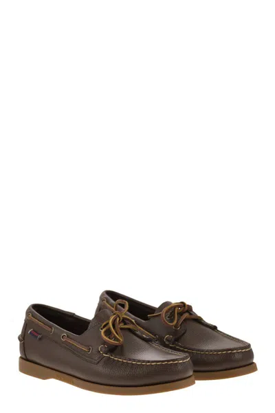 Sebago Portland - Moccasin With Grained Leather