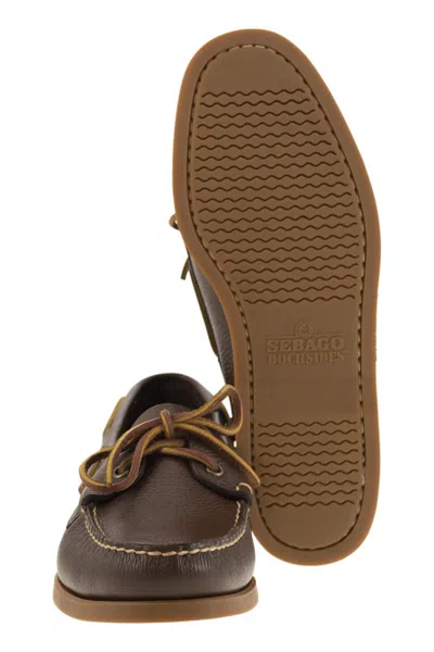 Sebago Portland - Moccasin With Grained Leather