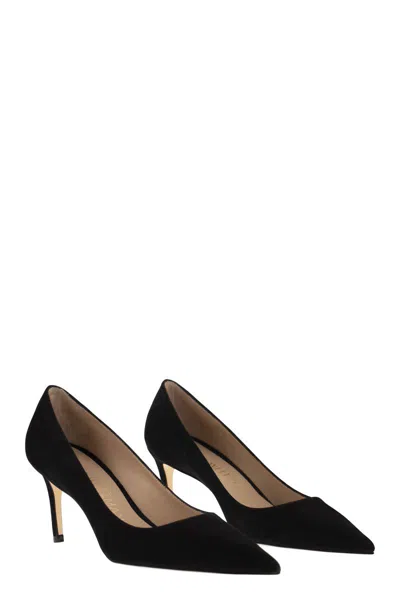 Stuart Weitzman Stuart 75 Pump;blk;5.5 C