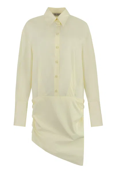 Attico The  Hatty Cotton Mini-dress