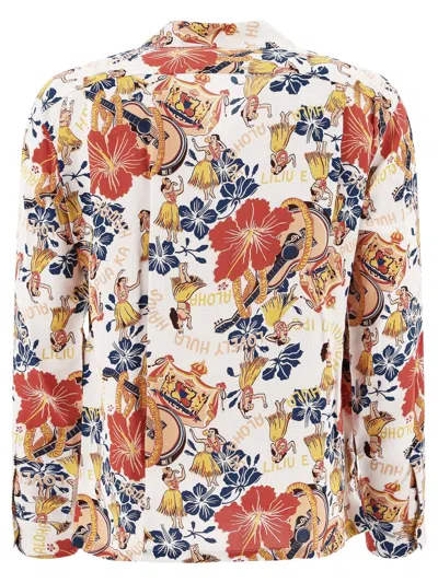 Sun Surf Lovely Hula Hands Shirts White