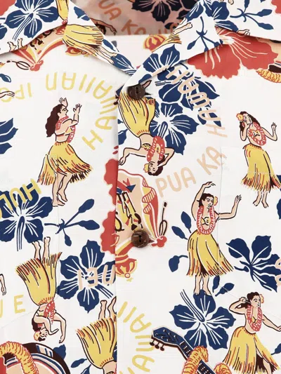 Sun Surf Lovely Hula Hands Shirts White