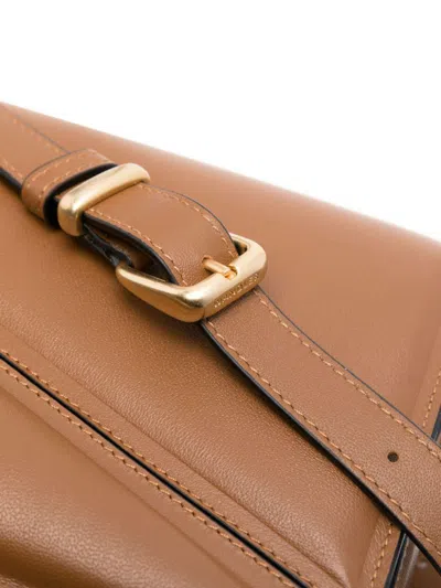 Wandler Oscar Trunk Leather Crossbody Bag