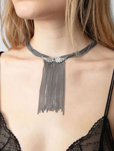 Zadig & Voltaire Star Plate Embellished Logo Belt For Women