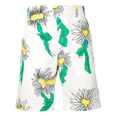 Shop Julien David Floral Deck Shorts