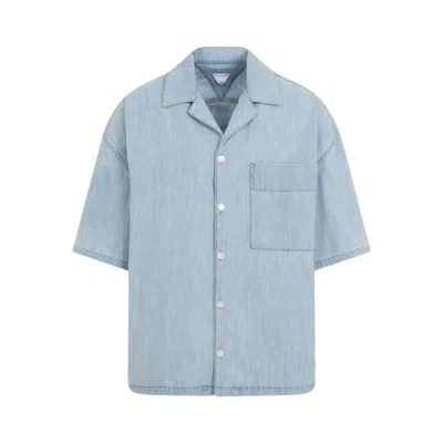 Shop Bottega Veneta Shirt In Blue