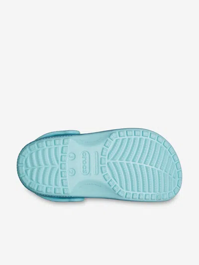 Crocs Toddlers Disney Frozen Elsa Classic Sabots Enfants Multi 25 In Blue