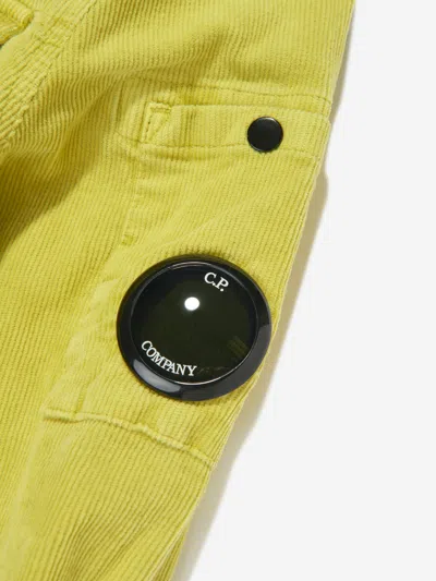 C.p. Company Logo-patch Shirt In Green