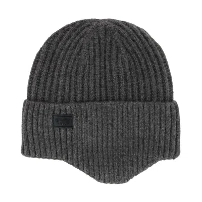 Angela & William Men's Sherpa Lined Cable Knit Winter Beanie With Ear Flap In Multi