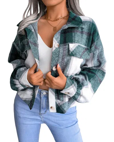 Lily Kim Shacket In Green