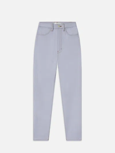 Frame X Carolina Herrera Tapered Jeans In White