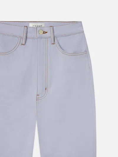 Frame X Carolina Herrera Tapered Jeans In White
