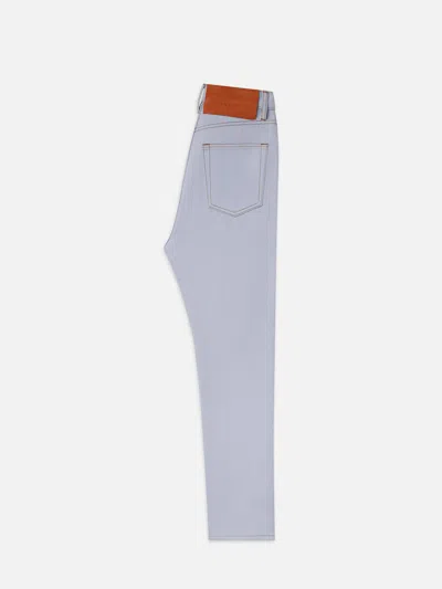 Frame X Carolina Herrera Tapered Jeans In White