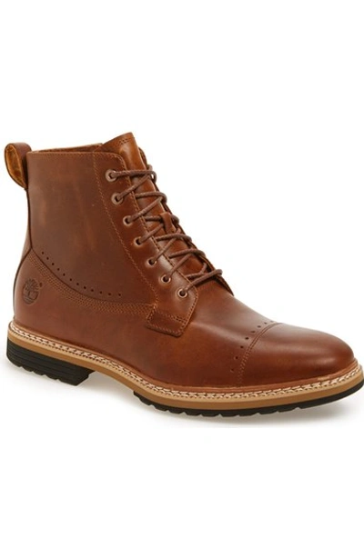 Shop Timberland 'westhaven 6' Side Zip Boot (men) In Light Brown Leather
