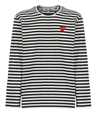 COMME DES GARÇONS PLAY COMME DES GARÇONS PLAY T-SHIRTS AND POLOS 