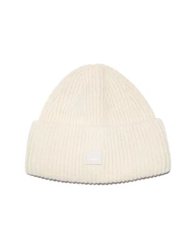 Acne Studios Fn-ux Beanie -  - Wool - Oatmeal In Beige