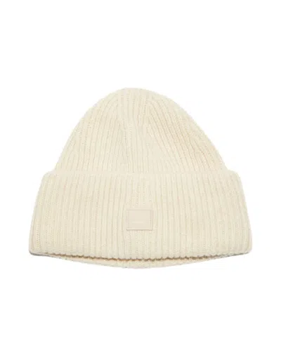 Acne Studios Fn-ux Beanie -  - Wool - Oatmeal In Beige