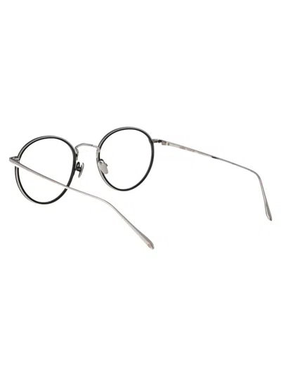 Linda Farrow Optical In Whitegold/black/optical