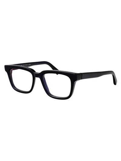 Mykita Souda Glasses In Milky Indigo/shiny Silver