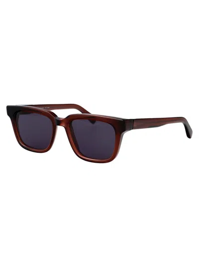 Mykita Sunglasses In Pine Honey/shiny Silver