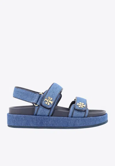TORY BURCH KIRA DENIM SANDALS 