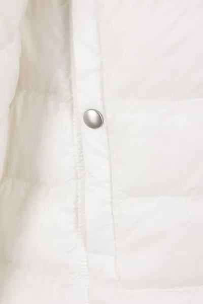 Moncler X Rick Owens Outershirt Jacket In Beige