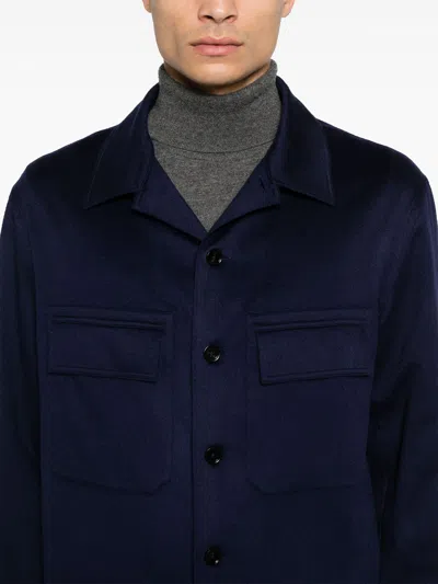 Shop Zegna Oasi Cashmere Overshirt