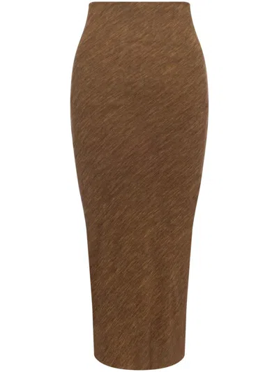 Philosophy Di Lorenzo Serafini Skirt In Brown