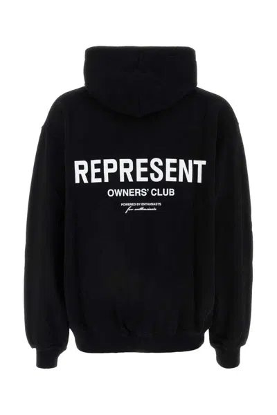 Represent Hoodie In Black