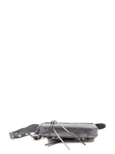 Balenciaga Gray Xs Sling Shoulder Bag For Women