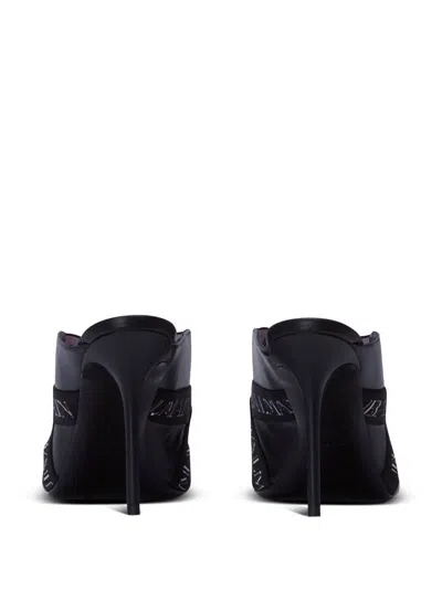 Balmain Square-headed High-heeled Sandals