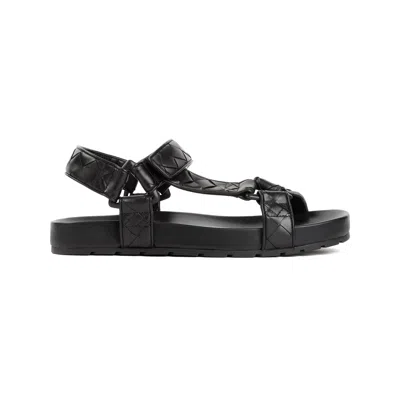 Bottega Veneta Sandal In Black