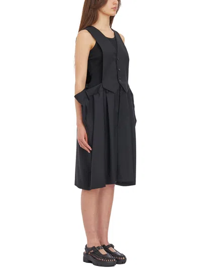 Comme Des Garçons Tuta Combinata In Wool