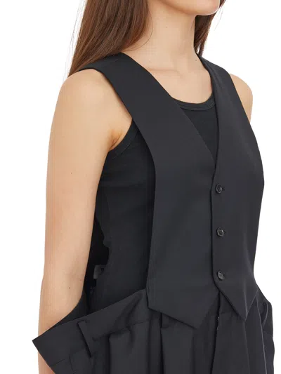 Comme Des Garçons Tuta Combinata In Wool
