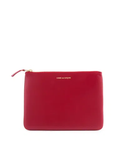 Comme Des Garçons Woman Pouch Brick Red Size - Cow Leather