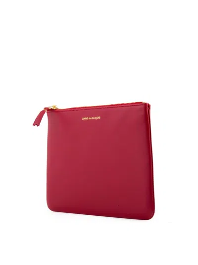 Comme Des Garçons Woman Pouch Brick Red Size - Cow Leather