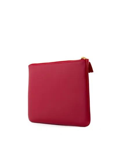 Comme Des Garçons Woman Pouch Brick Red Size - Cow Leather