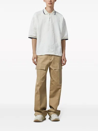 Gucci Brown Cargo Pocket Trousers In Brown