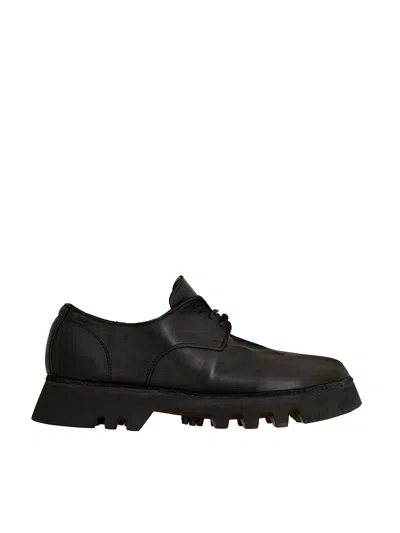 Guidi Chunky Sole Zoomorphic Derby Shoes