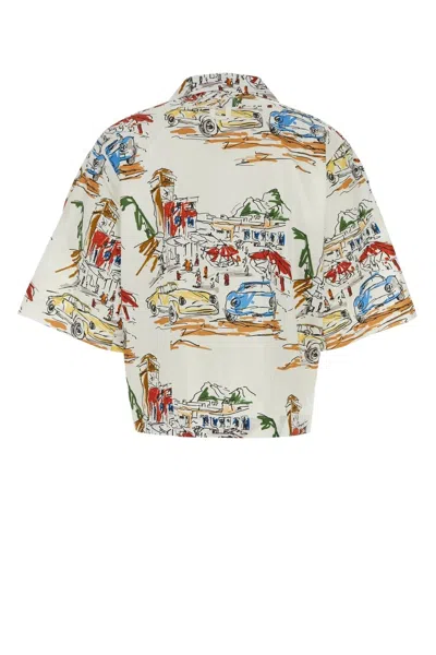 Jacquemus La Chemise Simon Printed Cotton Shirt