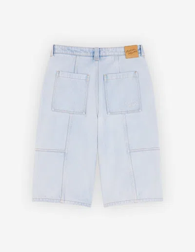 Maison Kitsuné Denim Workwear Bermuda