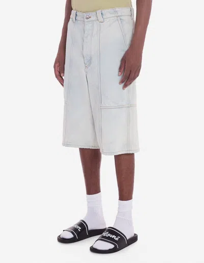 Maison Kitsuné Denim Workwear Bermuda