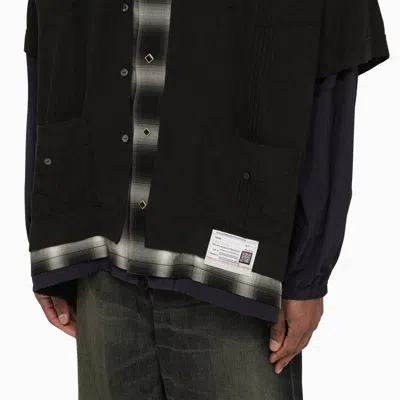 Miharayasuhiro Maison Mihara Yasuhiro Three Layer Hooded Shirt