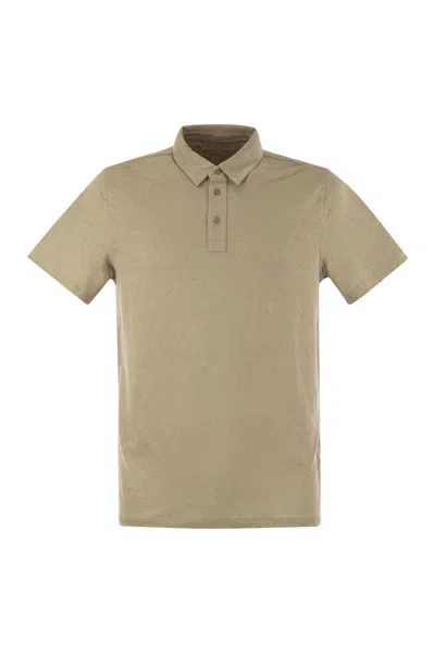 Majestic Filatures Short-sleeved T-shirt In Lyocell And Cotton