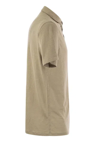 Majestic Filatures Short-sleeved T-shirt In Lyocell And Cotton